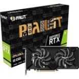 Palit GeForce RTX 2060 SUPER Dual 8GB Graphics Card, NE6206S018P2-1160A-1. -P2. RRP £699.00. The