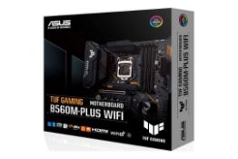 Asus TUF GAMING B560M-PLUS WIFI Motherboard. - P2. RRP £309.99. Intel® B560 (LGA 1200) mATX