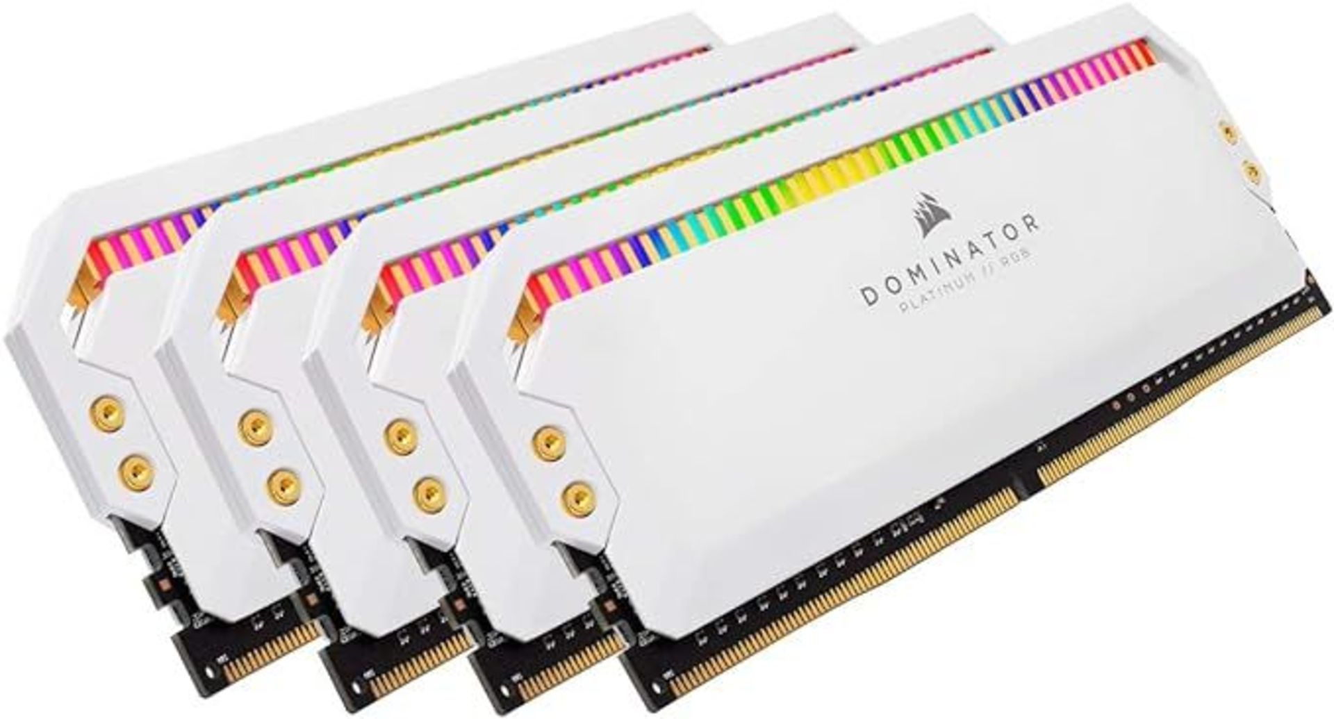 Corsair Dominator Platinum RGB 32GB (4x8GB) DDR4 3200MHz C16, RGB LED Desktop Memory (High