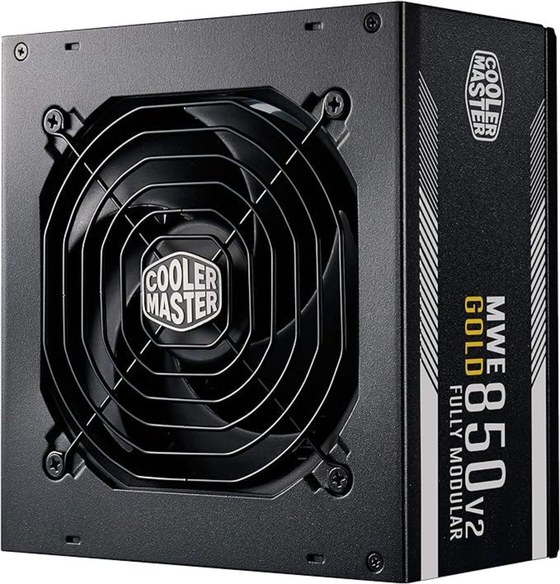 Cooler Master MWE 850 Gold V2 Fully Modular PSU (UK Plug) - 80 PLUS Gold 850W Power Supply Unit,