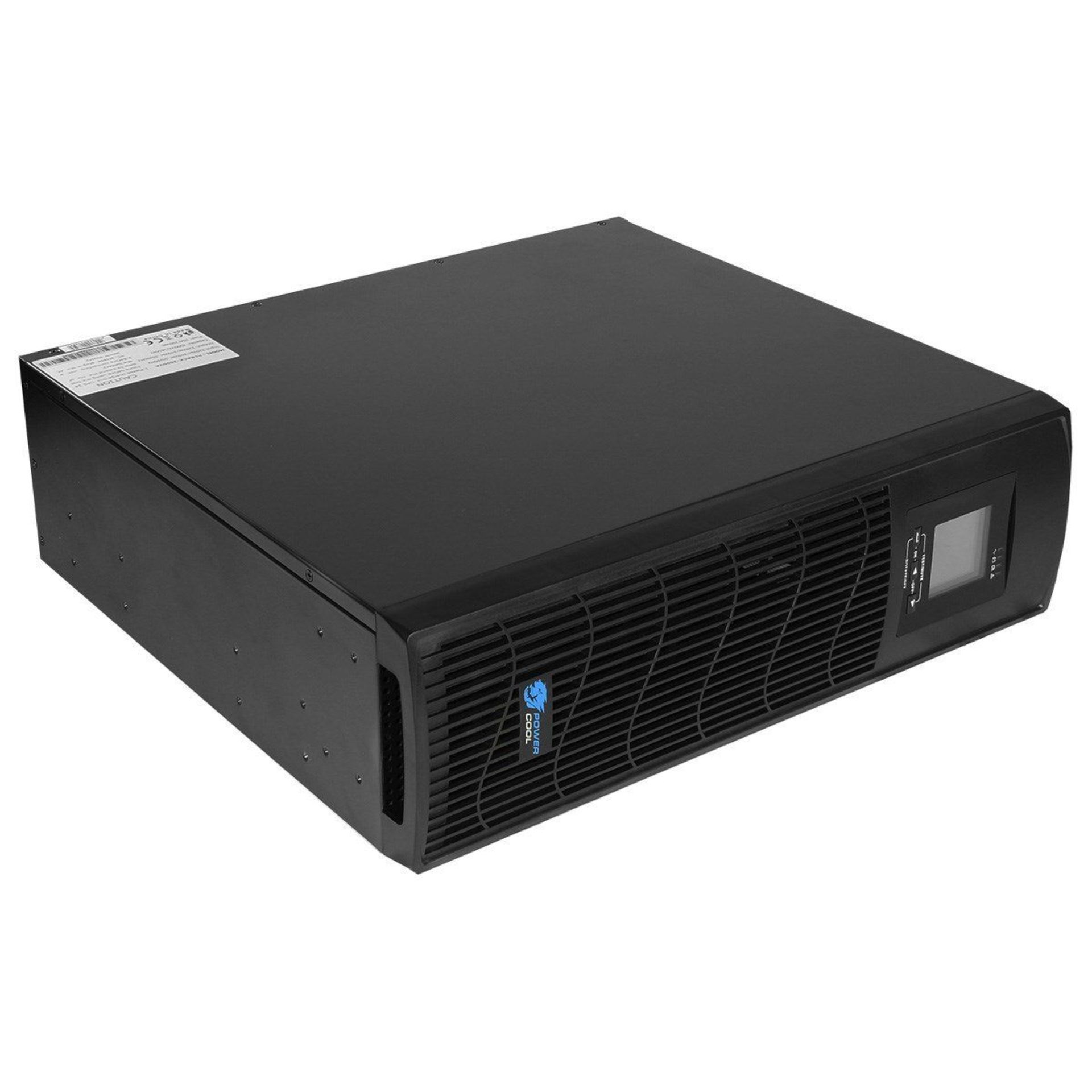Powercool Rack-Mount Off-Line 2000VA UPS with LCD & USB Monitoring. - P2. RRP £435.00. The UPS