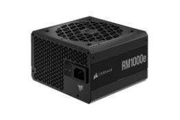 Corsair RMe Series™ RM1000e Fully Modular Low-Noise ATX Power Supply 1000w. - P2. RRP £249.99.