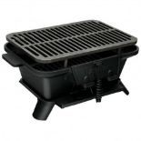 Heavy Duty Cast Iron Tabletop Bbq Grill Stove For Camping Picnic. - ER53.