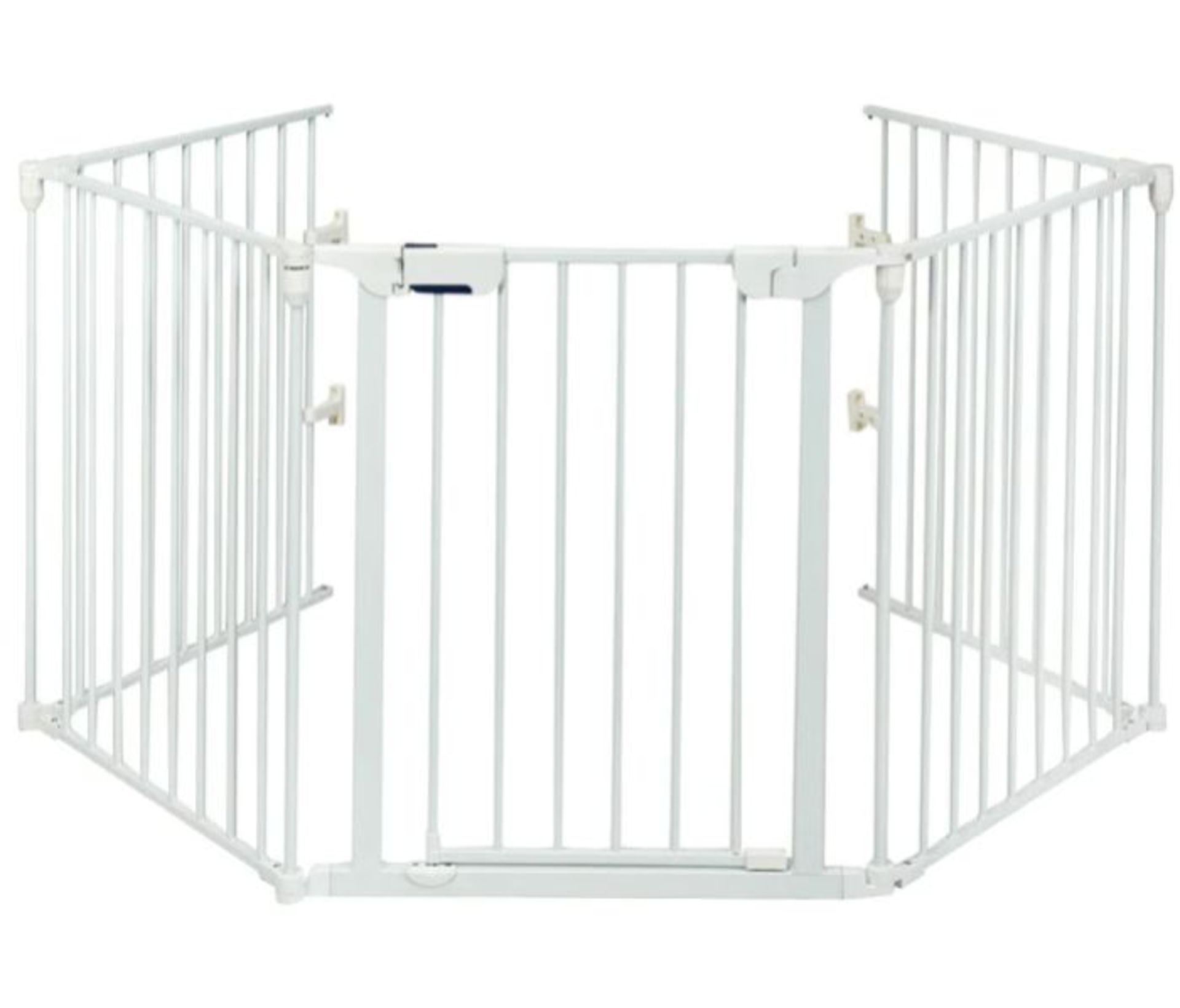 5 PANEL BABY SAFETY PLAYPEN FIREPLACE BARRIER GATE ROOM DIVIDER-WHITE. - ER53. Multifunctional
