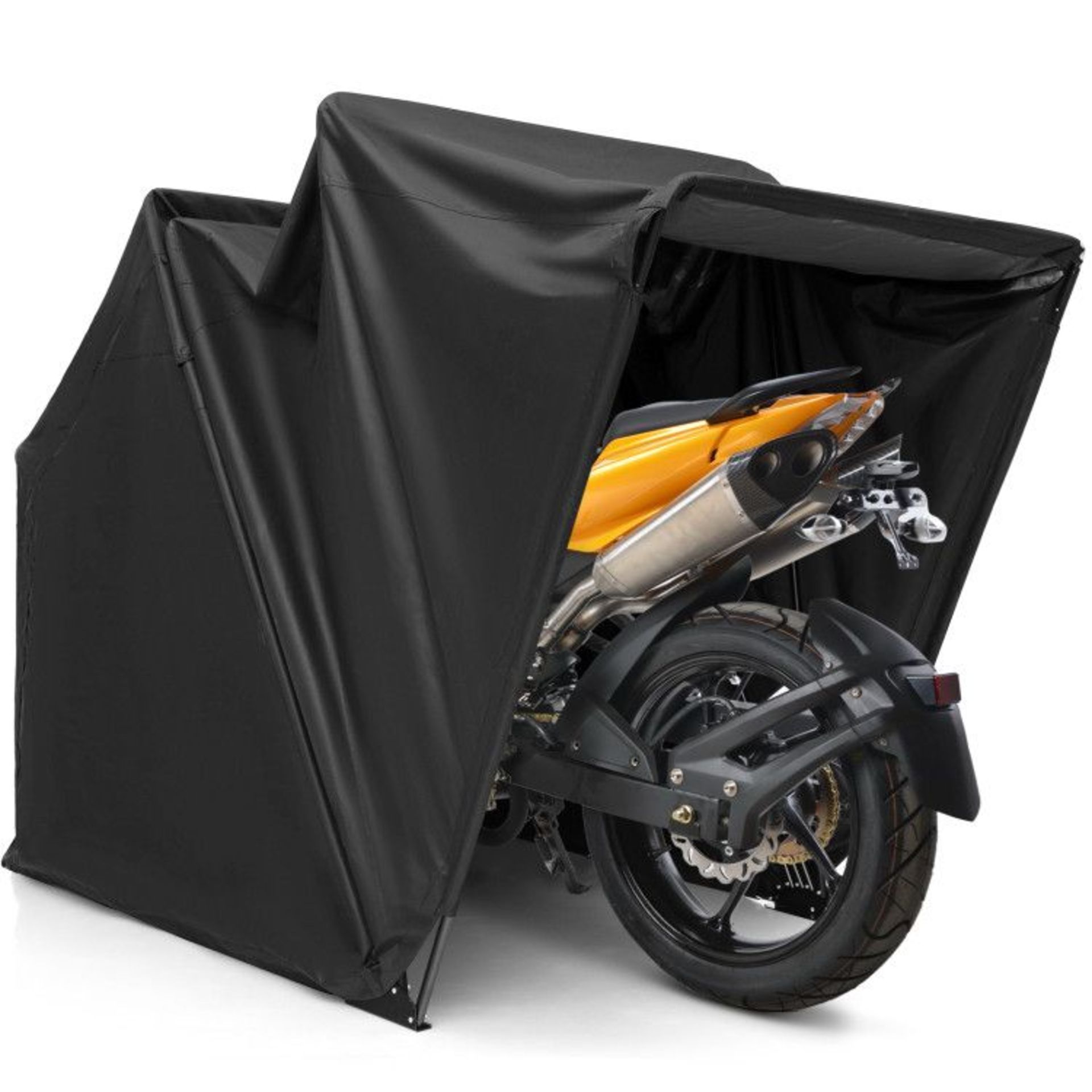 Outdoor Motorcycle Shelter Waterproof Motorbike Storage Tent with Cover. - ER53.
