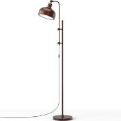 Industrial Floor Lamp with Adjustable Height and Lamp Head for Home Office. - ER53. This floor