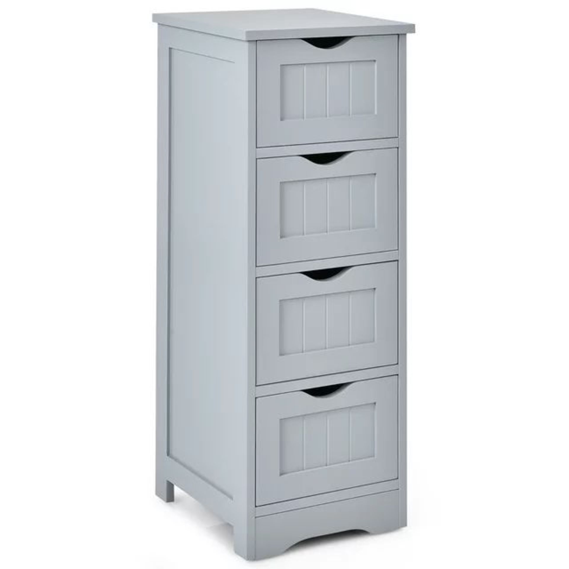 Luxury Floor Storage Cabinet Bathroom Organizer Free Standing Drawers. - ER53.