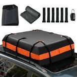 Luxury 424 L Rooftop Cargo Carrier, Waterproof Car Roof Bag. - ER53.