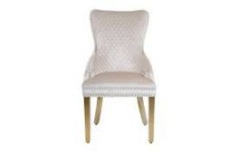 ASR INTERIORS Set of 2 Dining Chairs Back Dining Chair | Victoria Tufted Chair for Dining Room