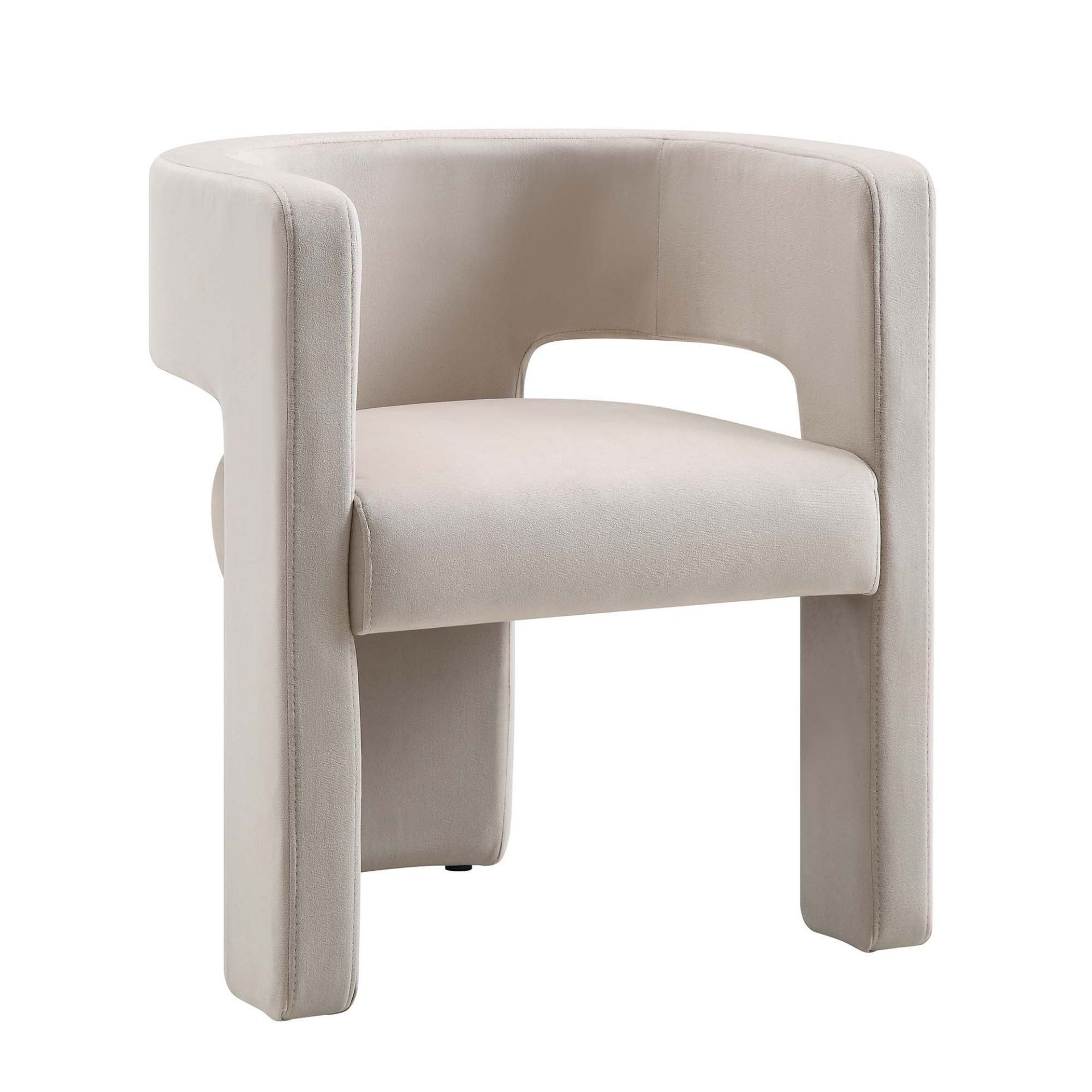 Greenwich Champagne Velvet Dining Chair. - ER29. RRP £229.99. Our beautiful Greenwich chair features - Bild 2 aus 2