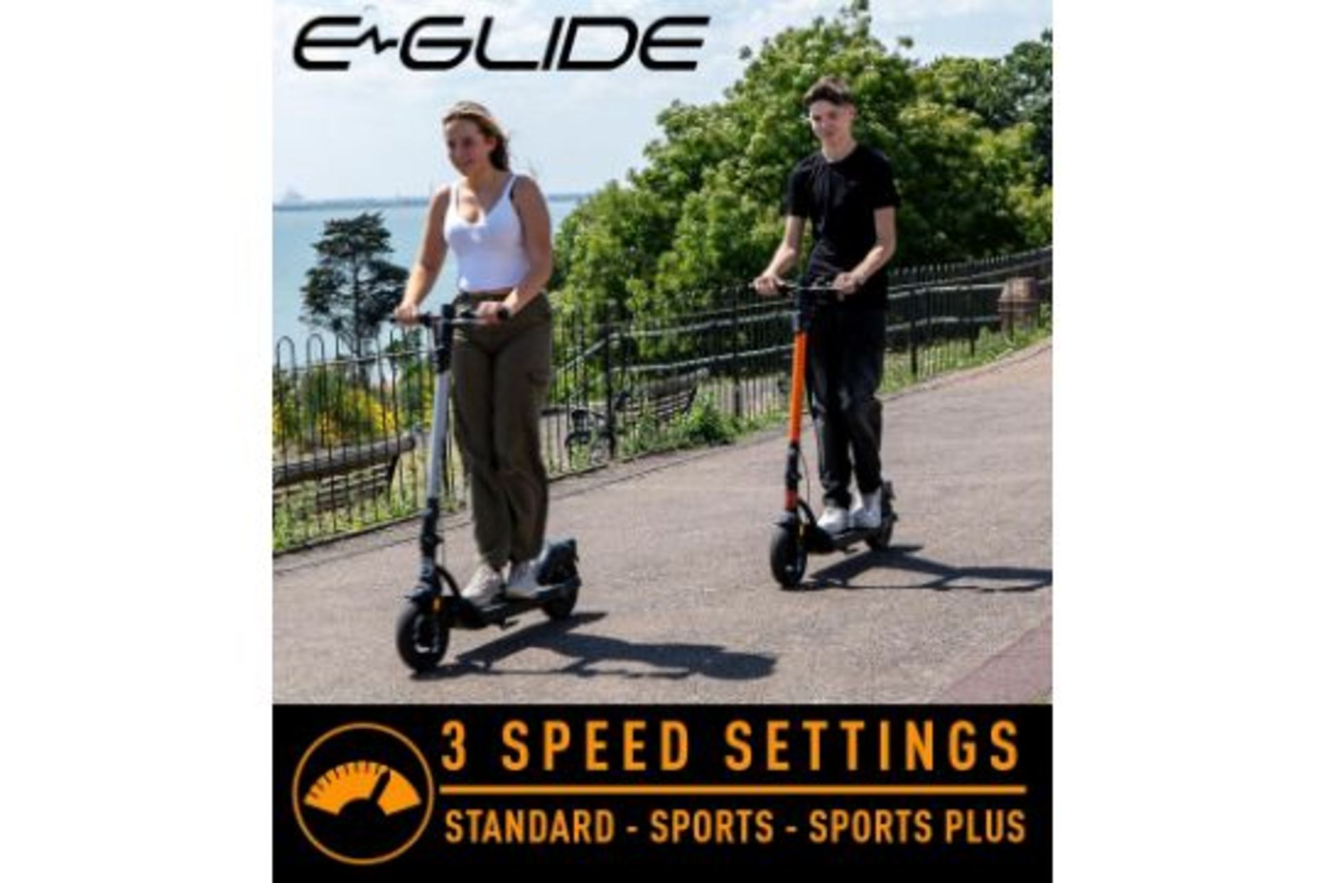Brand New E-Glide V2 Electric Scooter Grey and Black RRP £599, Introducing a sleek and efficient - Image 5 of 5