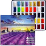 TRADE LOT 100 X BRAND NEW MOZART KOMOREBI 40 COLOUR JAPANESE WATERCOLOUR PAINT SETS RRP £25 EACH10.