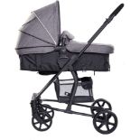 TRADE LOT 5 X BRAND NEW RICCO BABY 2 IN 1 FOLDABLE BUGGY STROLLER PUSHCHAIR GREY R18-7