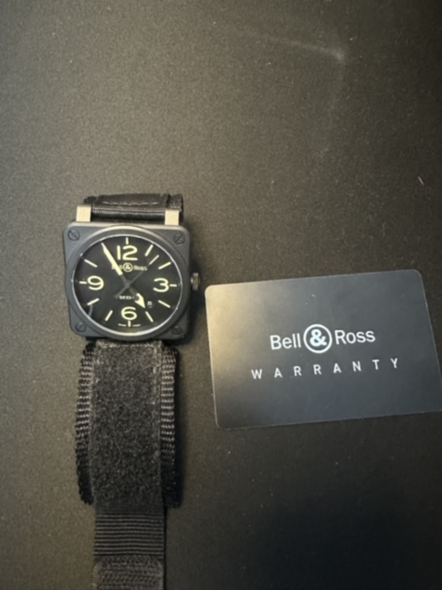 Bell And Ross Certified Pre-Owned BR03-92, Mint Condition, Box and Docs, 42mm, Ceramic - Image 2 of 3