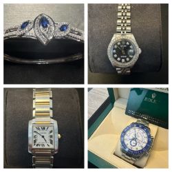 Luxury Jewellery & Watches from Rolex, Breitling, Cartier, Omega, Longines, Bell & Ross & More - Delivery Available!
