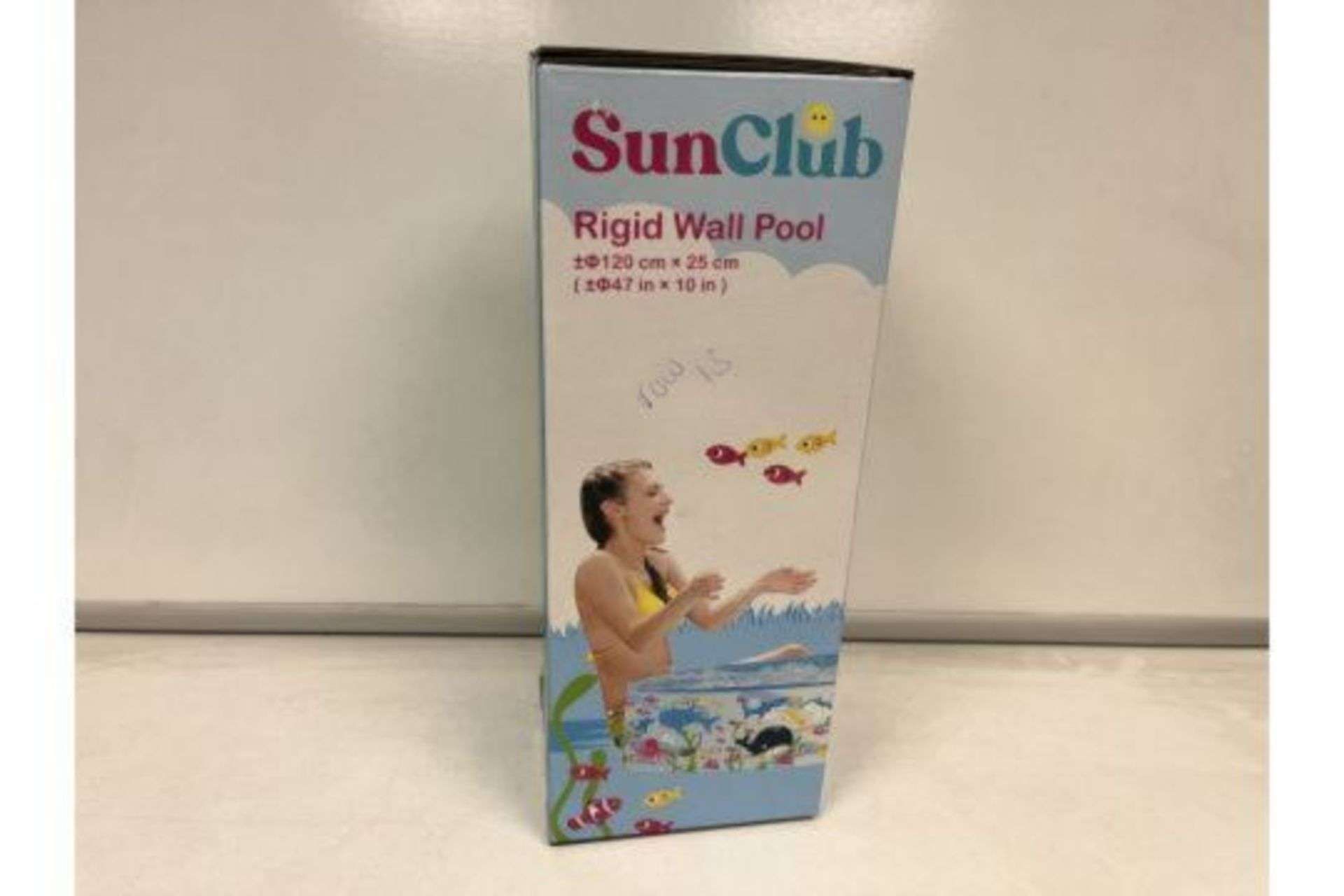 3 X BRAND NEW SUN CLUB 1.2M RIGID WALL POOLS R13