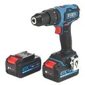 ERBAUER 18V LI-ION EXT BRUSHLESS CORDLESS COMBI DRIL. -ER42