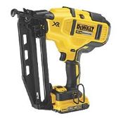 DEWALT DCN660D2-GB 63MM 18V 2 X 2.0AH LI-ION XR BRUSHLESS SECOND FIX CORDLESS NAIL GUN. - ER42. With