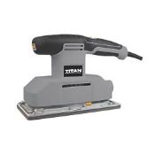 TITAN ELECTRIC 1/2 SHEET SANDER 240V. - ER42. ½ sheet sander with dust extraction facility and