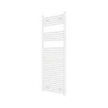 Flomasta Towel Rail Radiator White Flat Bathroom Warmer Ladder 1600x600m - ER45