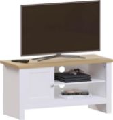 Vida Designs Arlington 1 Door TV Unit Cabinet Stand Sideboard Entertainment Living Room. - ER46