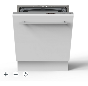 Cooke & Lewis BI60DISHUK Integrated Full size Dishwasher. - ER41. This integrated full size