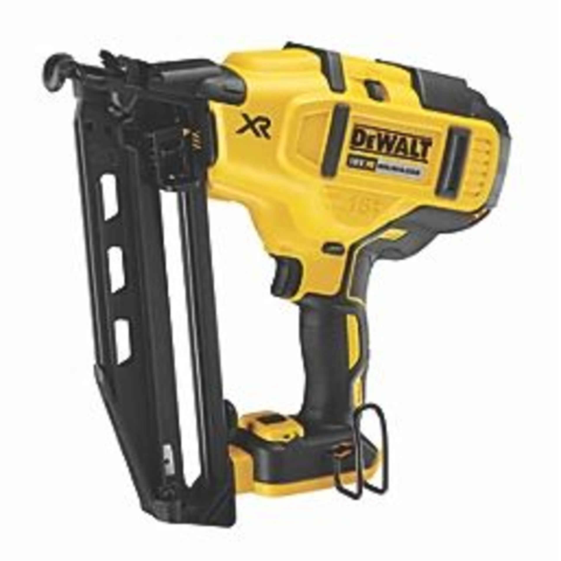 DEWALT DCN660N-XJ 63MM 18V LI-ION XR BRUSHLESS SECOND FIX CORDLESS NAIL GUN - BARE. - ER43. RRP £