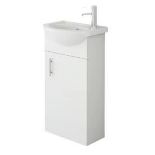 Veebath Bathroom Cloakroom Vanity Basin Cabinet Unit. - ER46