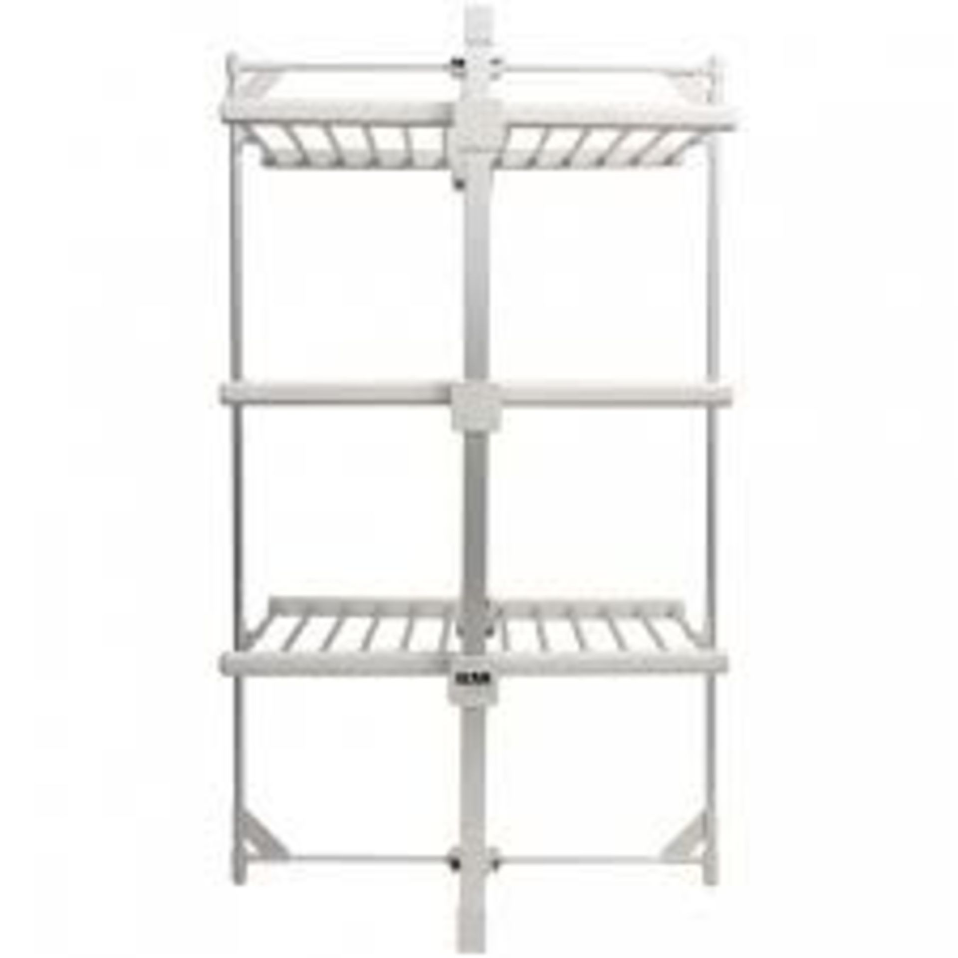 Glamhaus 3 Tier Heated Clothes Airer with Cover. - ER46