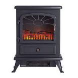 Focal Point ES 2000 Matt Black Electric Stove. - ER40.