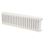 ACOVA CLASSIC 3 COLUMN RADIATOR 300MM X 1042MM WHITE 2404BTU (31496). - ER45.