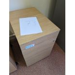 TALL 3 DRAWER PEDESTAL