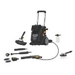 TITAN 155BAR ELECTRIC HIGH PRESSURE WASHER 2.7KW 230V. - R14.12. Easy to manoeuvre pressure washer