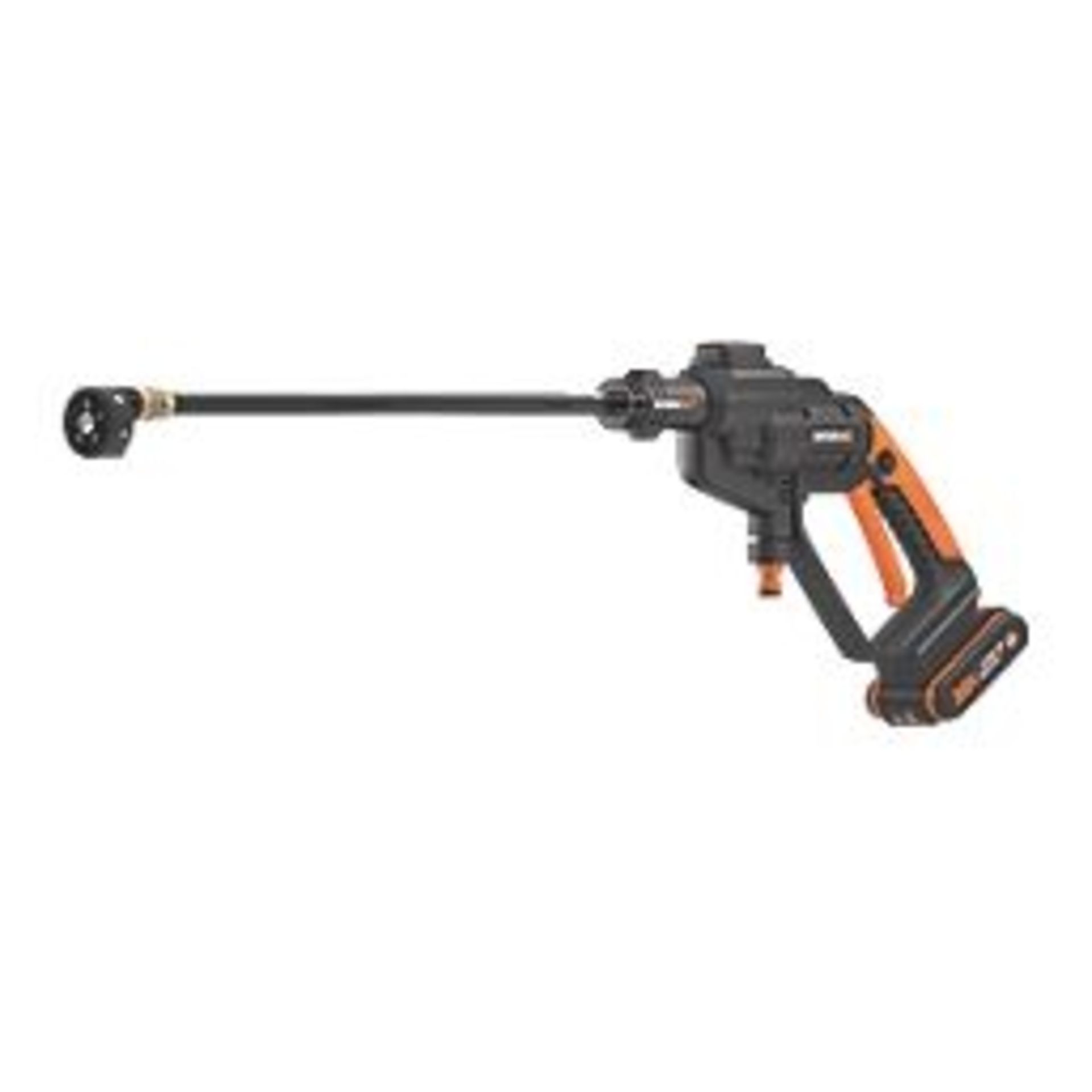 WORX HYDROSHOT 22BAR 20V 2 X 2.0AH LI-ION POWERSHARE CORDLESS PORTABLE PRESSURE WASHER. - R14.13.