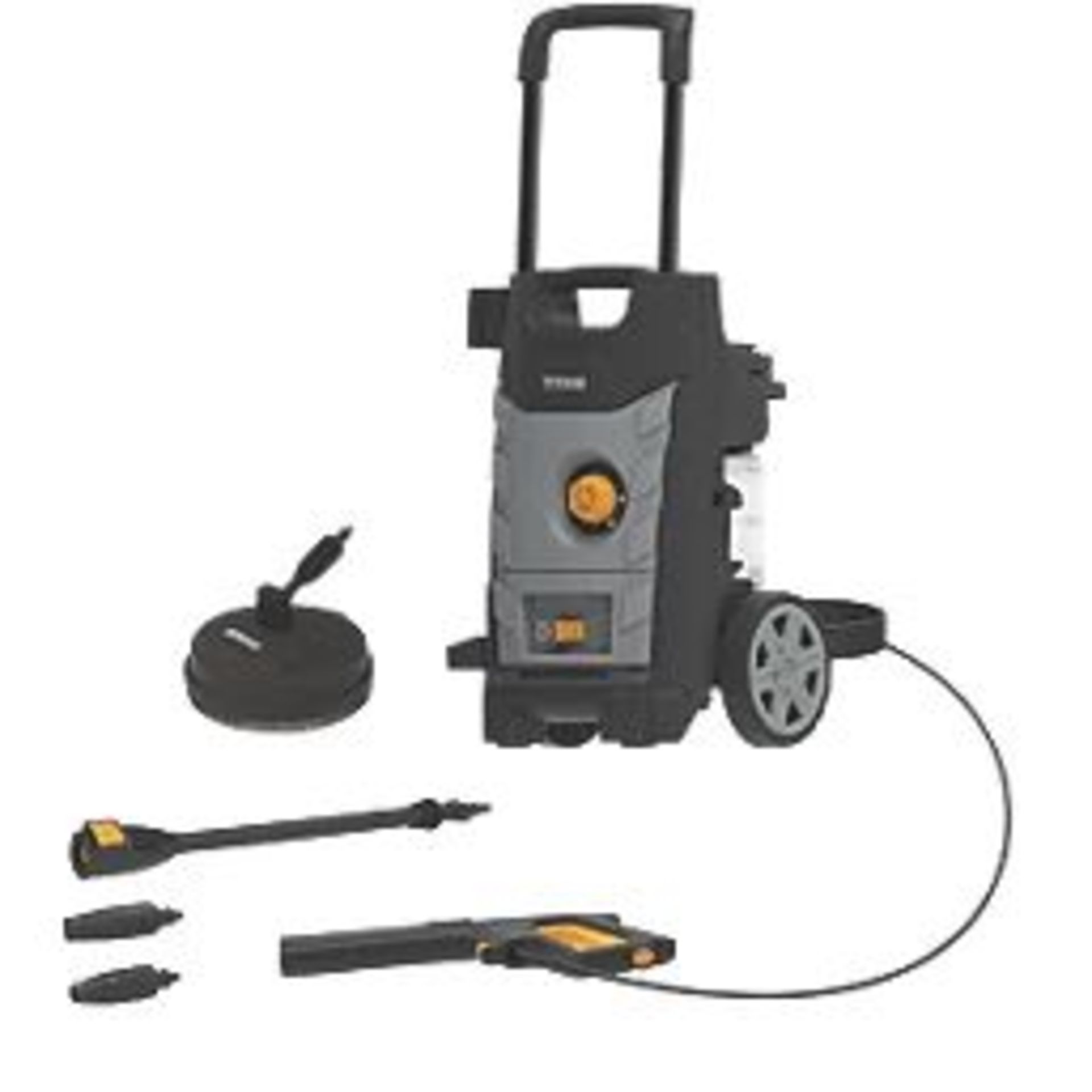 TITAN 140BAR ELECTRIC HIGH PRESSURE WASHER 1.8KW 230V. - R14.13. Compact design with space-saving