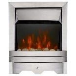 Focal Point Lulworth LED Electric Inset Fire. - R14.11. The Focal Point Lulworth LED Electric Fire