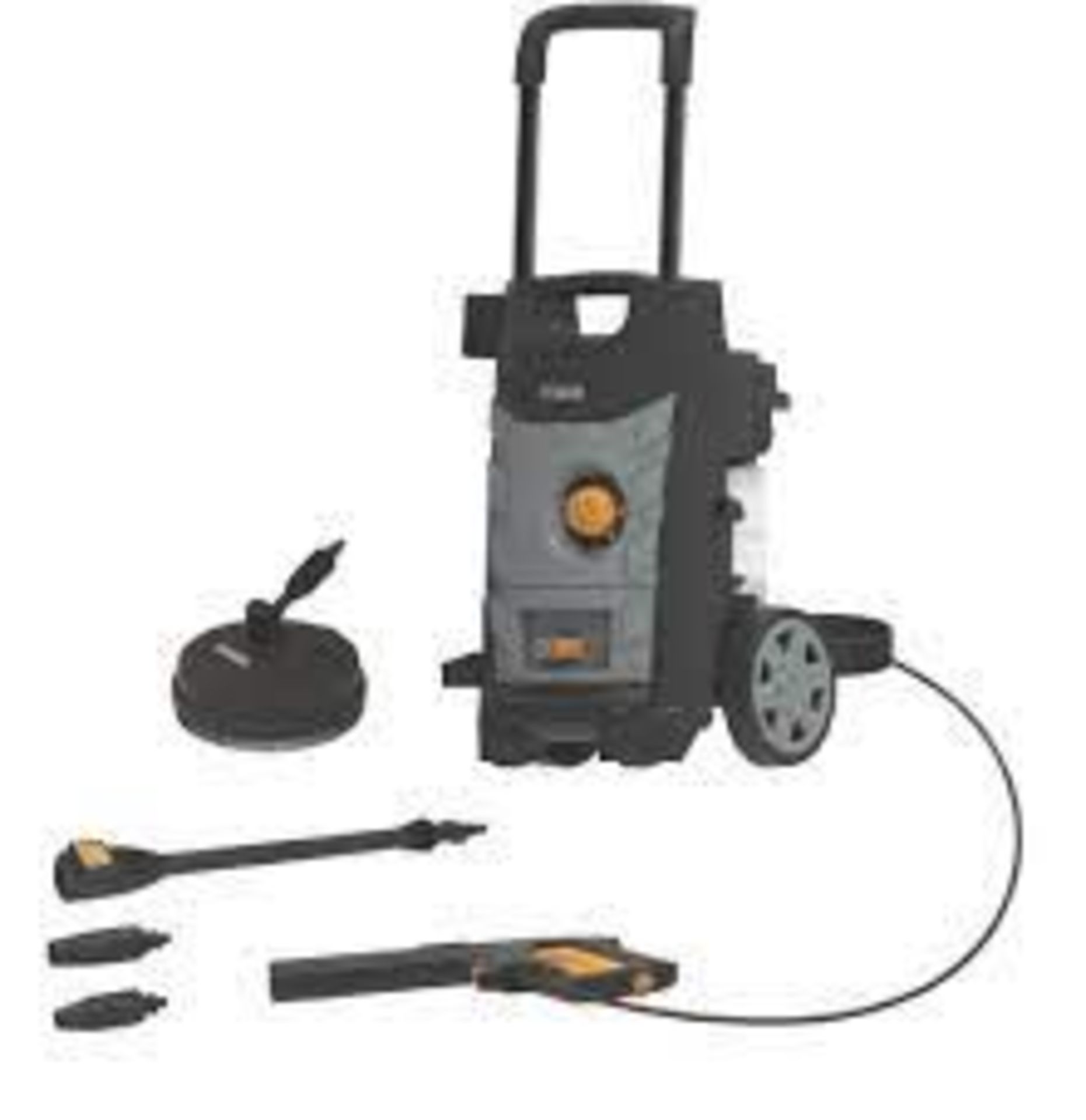 TITAN 140BAR ELECTRIC HIGH PRESSURE WASHER 1.8KW 230V. - R14.13. Compact design with space-saving