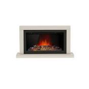 Be Modern Camaro Petite Cashmere Wall-mounted Electric Fire suite. - R14.15. RRP £639.99. The Camaro