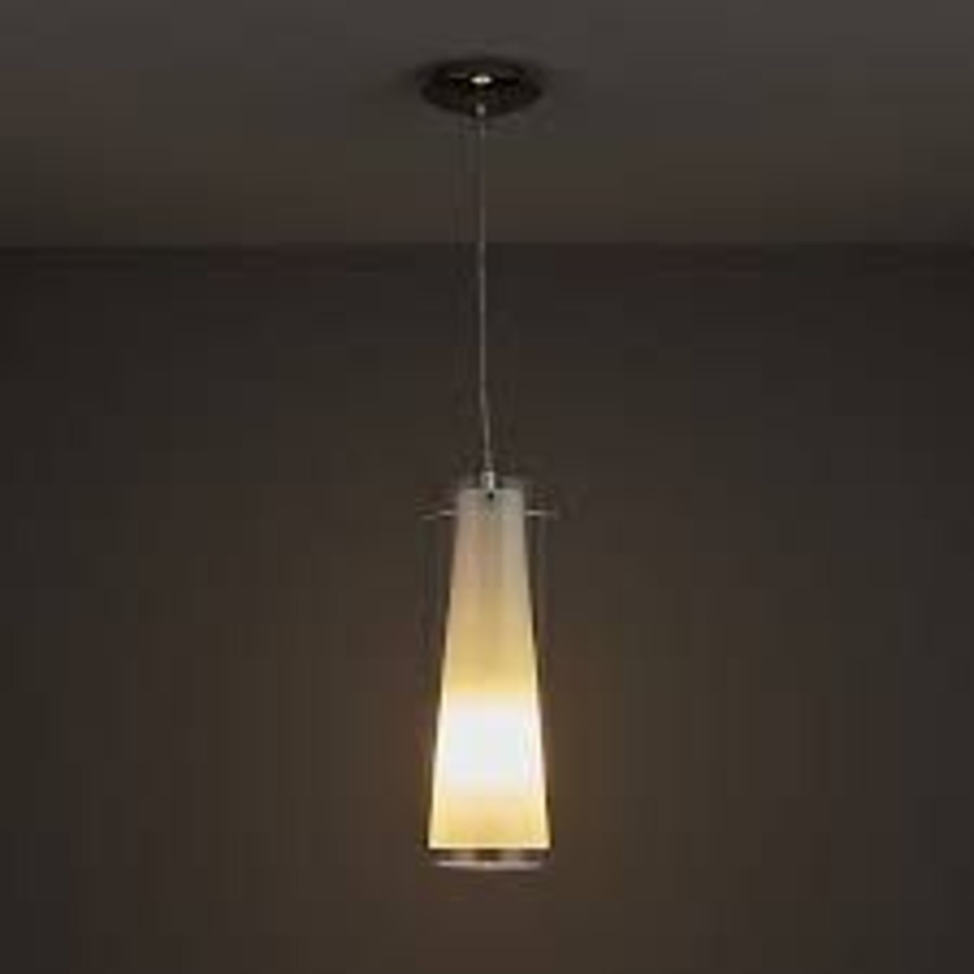 Kamara Pendant White Ceiling light. - R14.13.