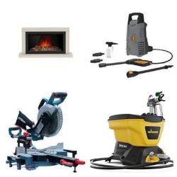 Ovens, Water Heaters, Pressure Washers, Impact Drivers, Cordless Drills, Cooker Hoods, Air Con Units, Karcher, Milwaukee, Erbauer, Titan etc