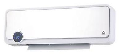 GoodHome Electric 2000W White & silver PTC Heater. - R14.11