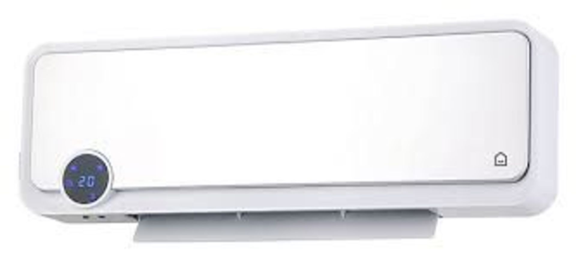 GoodHome Electric 2000W White & silver PTC Heater. - R14.11