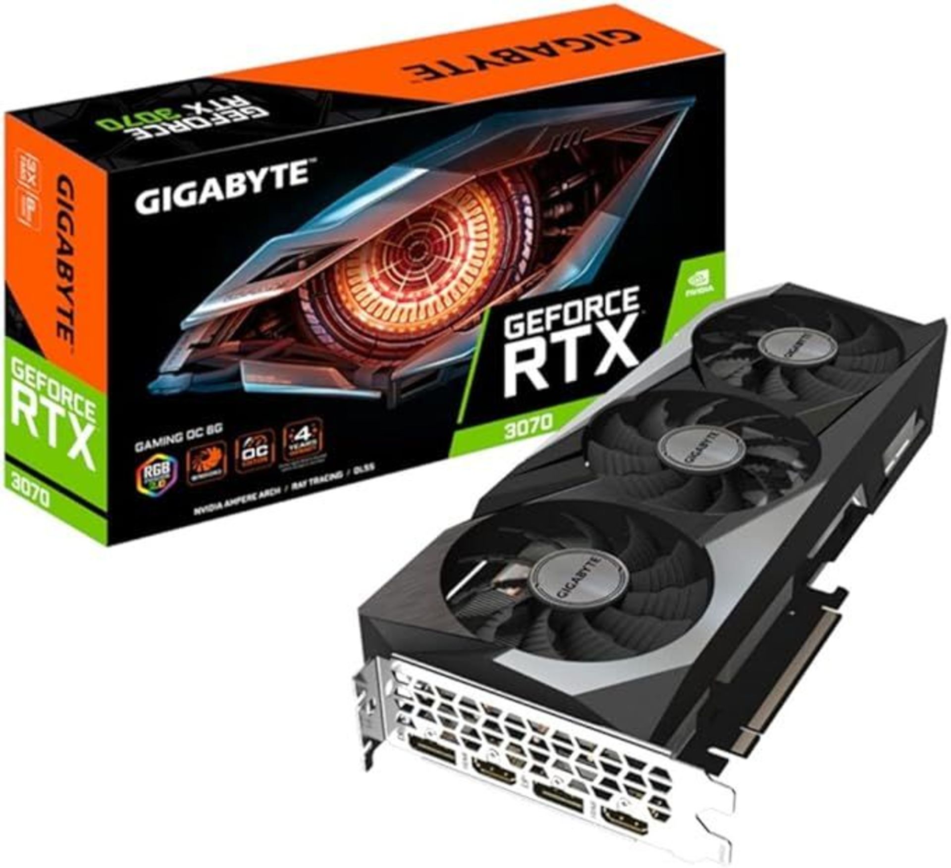 Gigabyte GeForce RTX 3070 GAMING OC 8GB V2 LHR Graphics Card. - P2. RRP £605.99. NVIDIA Ampere