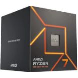 AMD Ryzen 7 7700 Desktop Processor (8-core/16-thread, up to 5.3 GHz max boost) with AMD Wraith