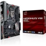 ASUS Maximus VIII Hero ATX Motherboard - Grey/Red/Black. - P2. High quality gaming performance -