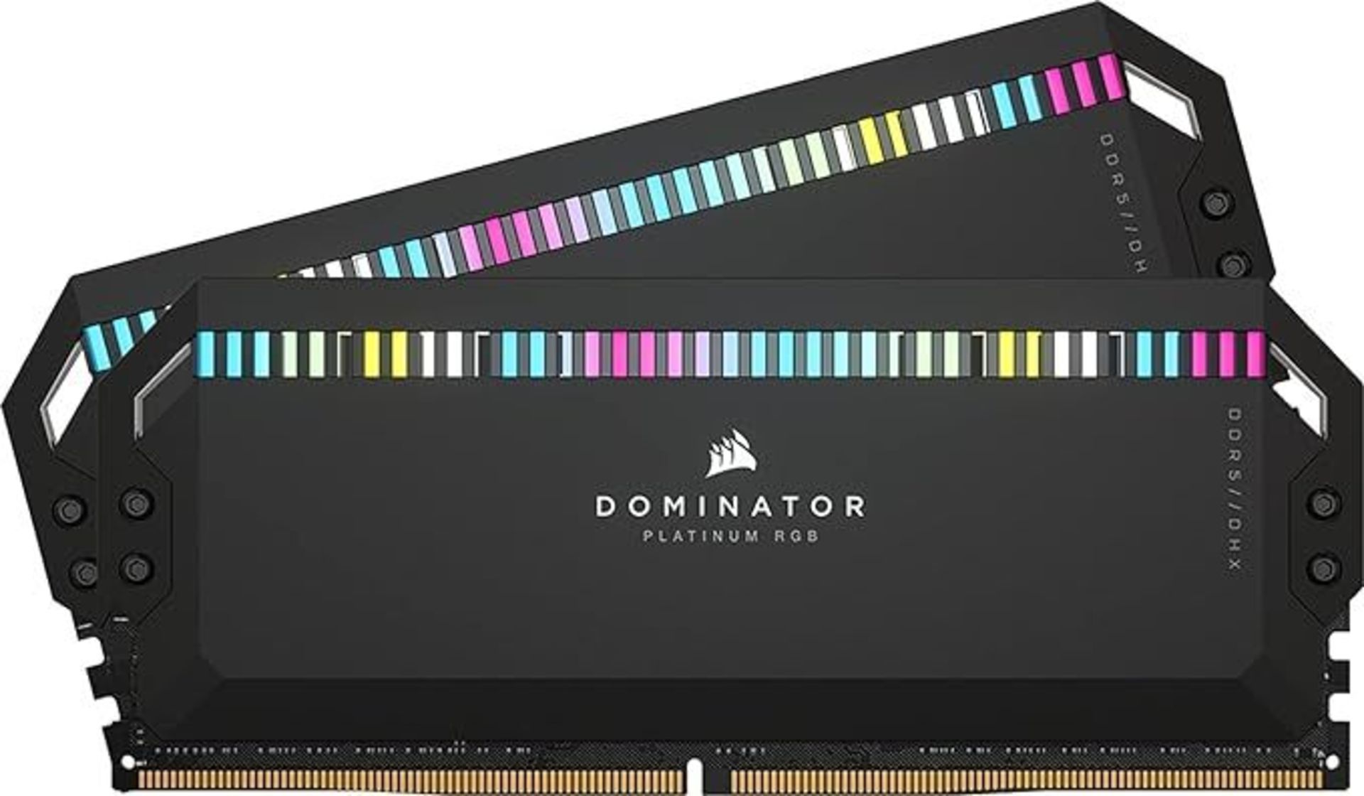 CORSAIR DOMINATOR PLATINUM RGB DDR5 RAM 64GB (2x32GB) 5600MHz CL40 Intel XMP iCUE Compatible