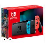 Nintendo Switch Neon Blue / Neon Red Joy-Con Controllers. - P1. RRP £359.99. Nintendo Switch is a