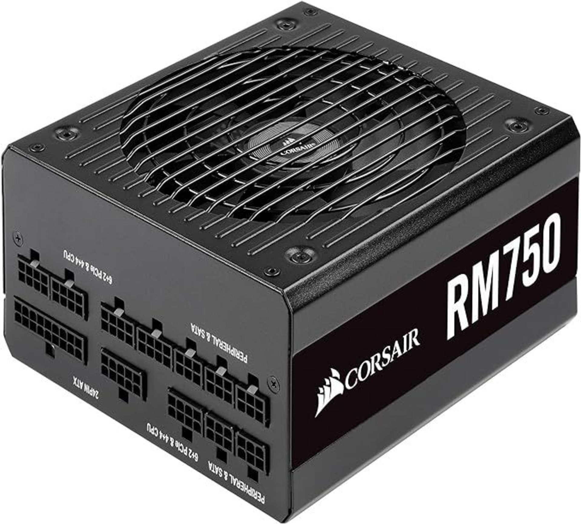 Corsair RM750, RM Series, 80 Plus Gold Certified, 750 W Fully Modular ATX Power Supply - Black. -