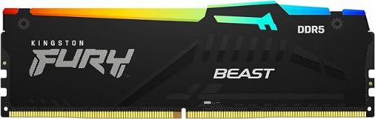 Kingston FURY Beast DDR5 RGB EXPO 16GB (2x8GB) 6000MT/s DDR5 CL36 DIMM Desktop Gaming Memory Kit