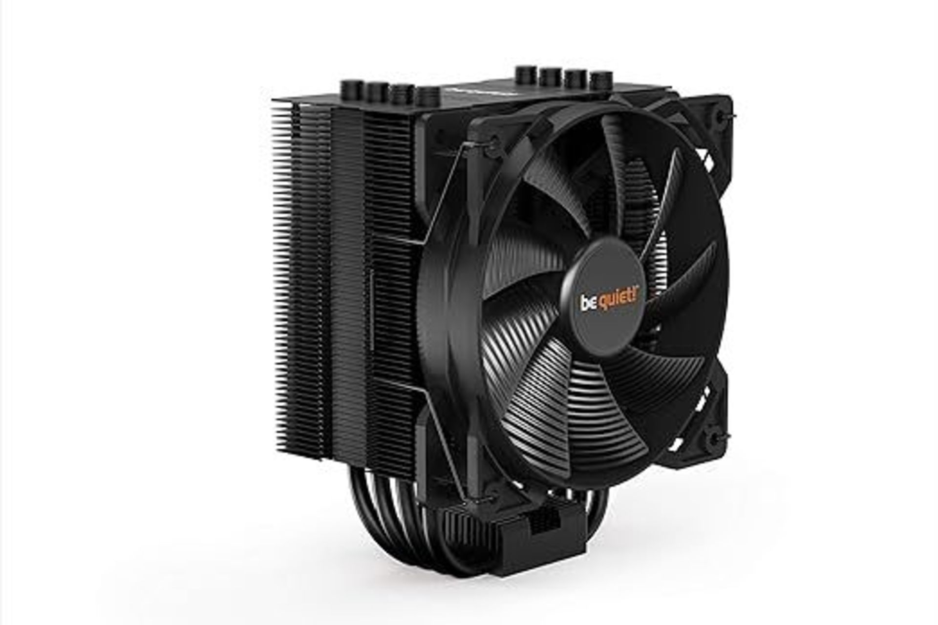 Be Quiet BK007 Pure Rock 2 Black CPU Cooler, 120MM PWM Fan, Fits Both Intel And AMD Sockets. - P2.